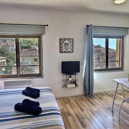 Studio Vue Sur Les Toits, Lumineux Moustiers #2 Kültér fotó