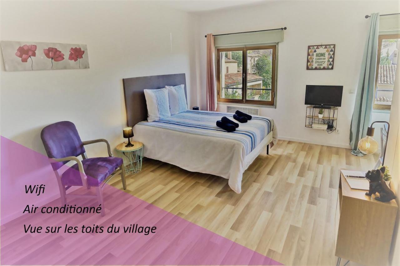 Studio Vue Sur Les Toits, Lumineux Moustiers #2 Kültér fotó